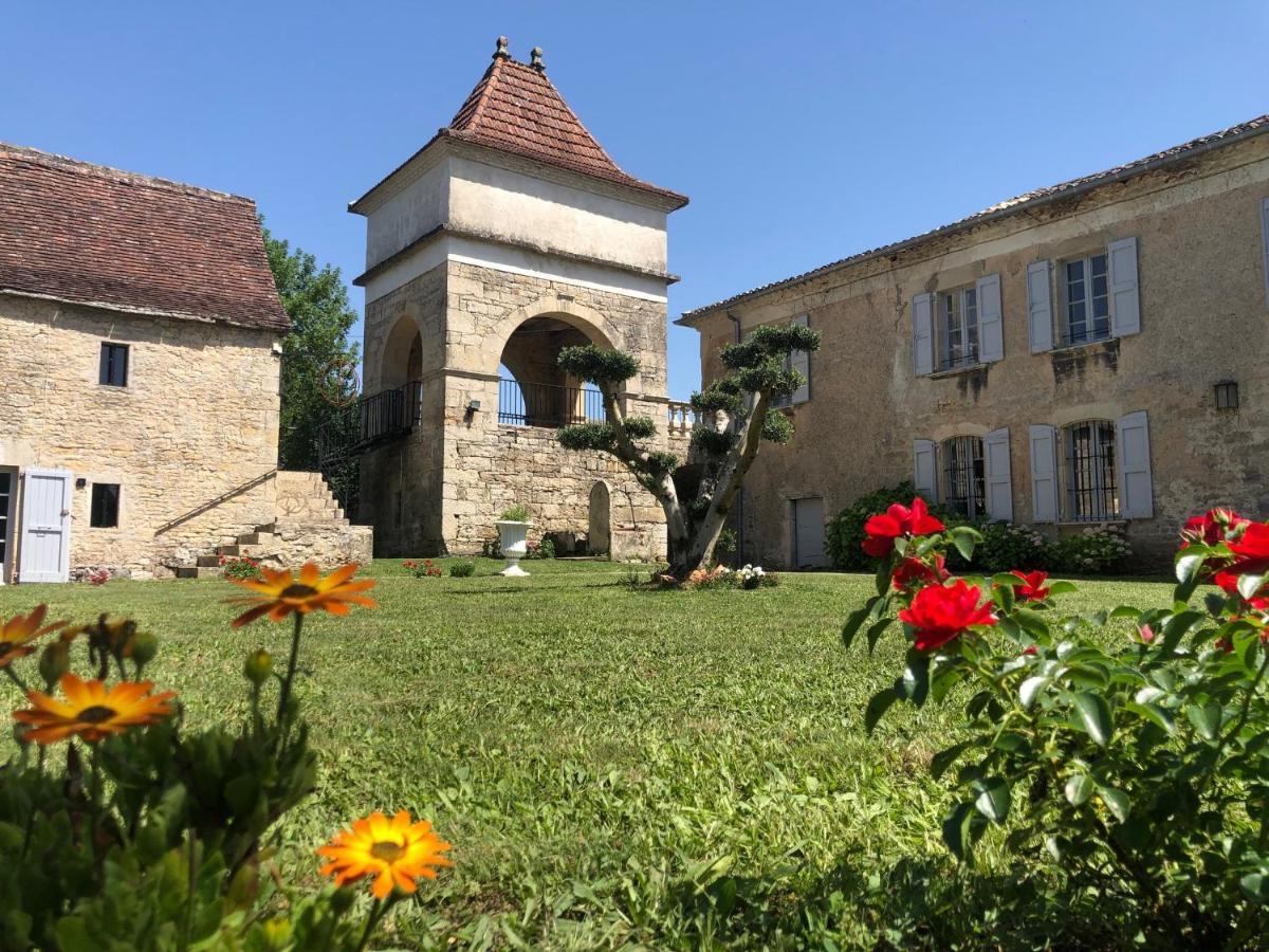 Bed and Breakfast Domaine De Monplaisir Caylus Exteriér fotografie