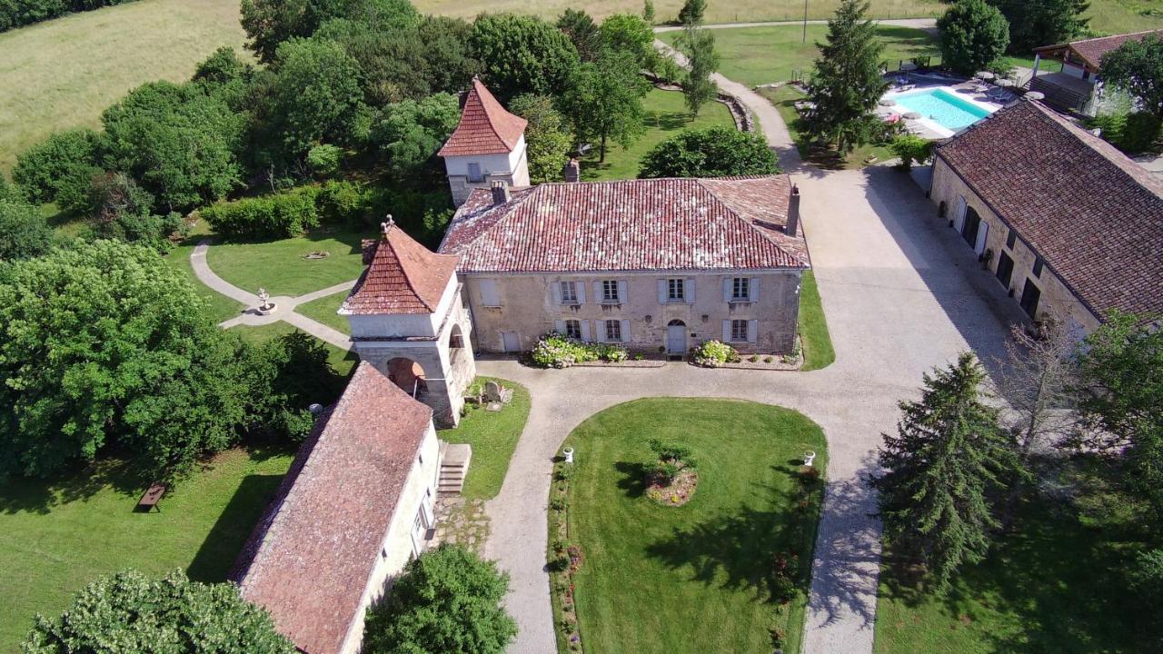 Bed and Breakfast Domaine De Monplaisir Caylus Exteriér fotografie