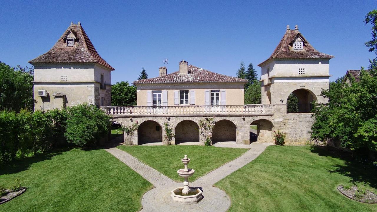 Bed and Breakfast Domaine De Monplaisir Caylus Exteriér fotografie